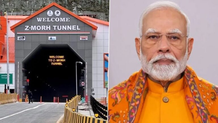 पीएम ने किया सीजेड मोड़ सोनमर्ग सुरंग’ का उद्घाटन,                    पीएम बोले – मोदी जो वादा करता है वो निभाता है