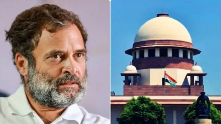 शाह पर टिप्पणी का मामला:                                                             राहुल गांधी पर नहीं चलेगा मुकदमा, सुप्रीम कोर्ट ने लगाई रोक