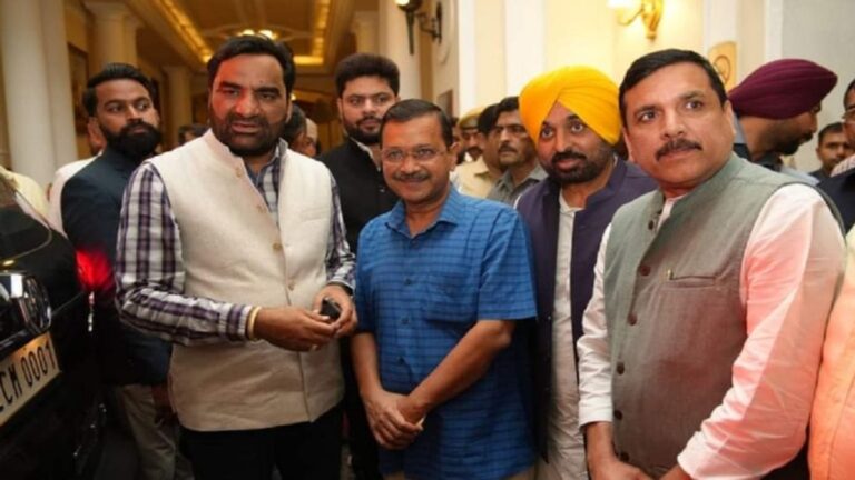 आम आदमी पार्टी को आरएलपी का समर्थन, हनुमान बेनिवाल करेंगे चुनाव प्रचार, केजरीवाल ने भी जताया आभार