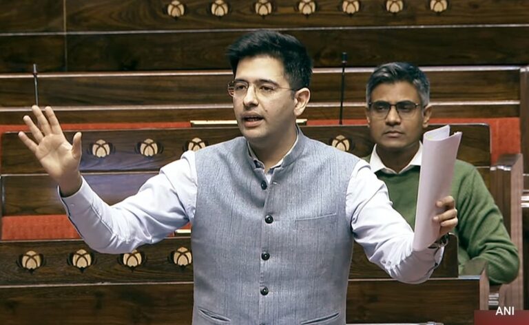 राज्यसभा में राघव चड्ढा का तीखा हमला, अमेरिकी टैरिफ और Starlink को लेकर सरकार से जवाब तलब
