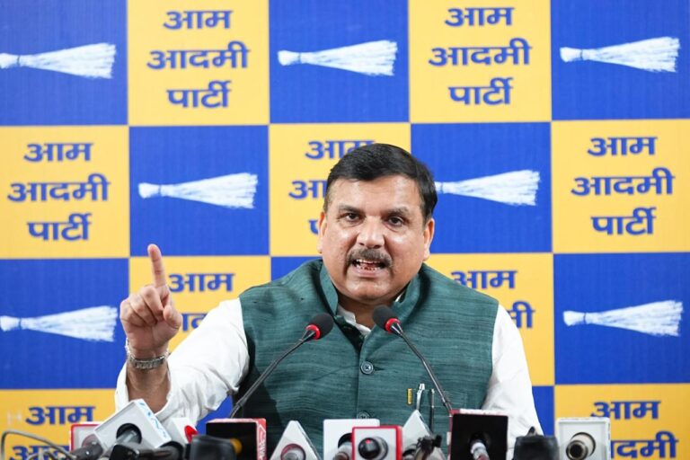 Aam Aadmi Party Attacks Central Government, Ceasefire Declaration by Trump an Attack on India’s Sovereignty: Sanjay Singh