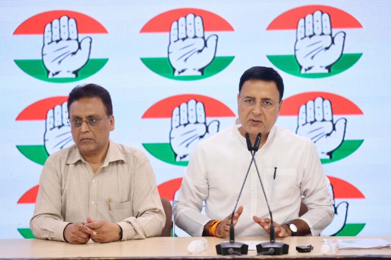 कांग्रेस का सरकार पर तीखा हमला: सुरजेवाला बोले , MSP के नाम पर किसानों को किया गया गुमराह