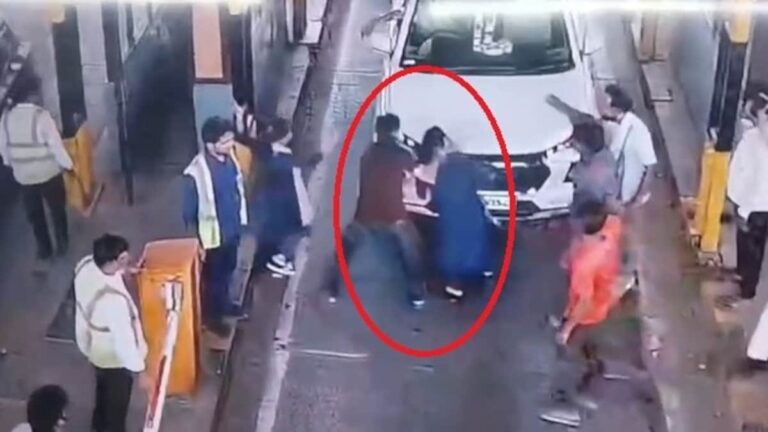 लुहारली टोल प्लाजा पर हंगामा, महिला टोलकर्मी से अभद्रता, 11 आरोपी गिरफ्तार