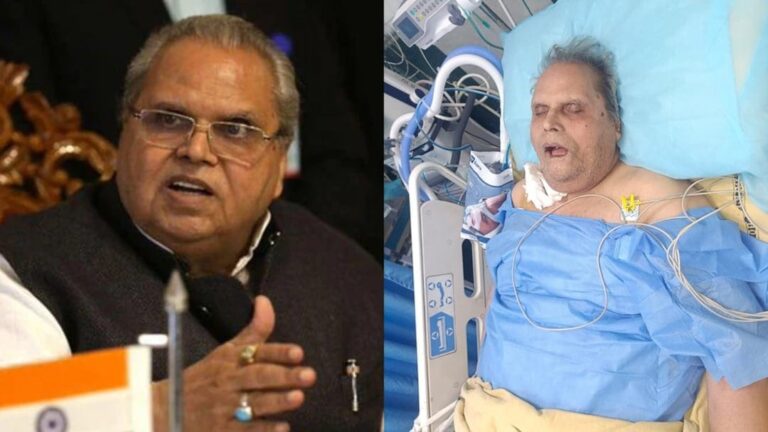 पूर्व राज्यपाल सत्यपाल मलिक की हालत गंभीर, फिर ICU में भर्ती