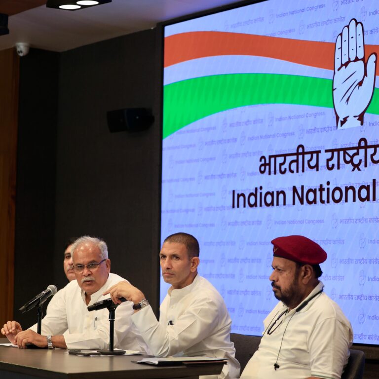 कांग्रेस का भाजपा पर हमला, ओबीसी आरक्षण में देरी पर सुप्रीम कोर्ट के आदेश की अनदेखी, आंदोलन की चेतावनी