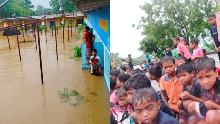 झारखंड के लव कुश आवासीय विद्यालय में जलजमाव से मचा हड़कंप, 162 बच्चों का सफल रेस्क्यू