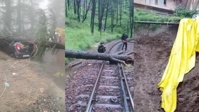 हिमाचल प्रदेश में भारी बारिश का कहर: जनजीवन अस्त-व्यस्त, सड़क, रेल और हवाई सेवाएं प्रभावित शिमला, सोलन और मंडी में व्यापक नुकसान