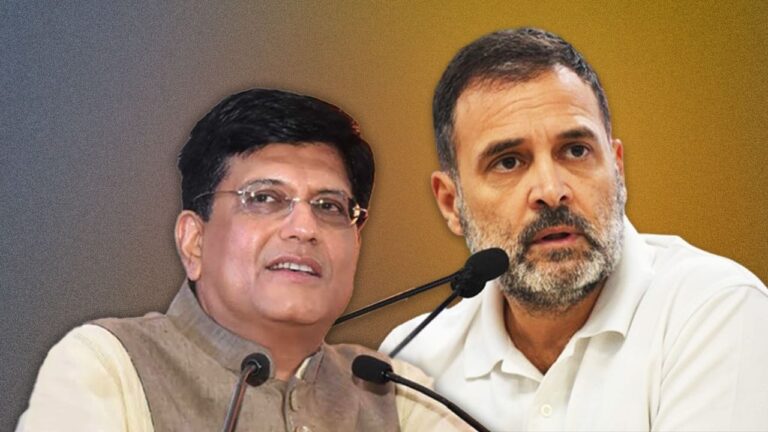 ट्रेड डील पर सियासत गरमाई, राहुल गांधी के बयान पर पीयूष गोयल का पलटवार, कहा-‘राष्ट्रहित सर्वोपरि’