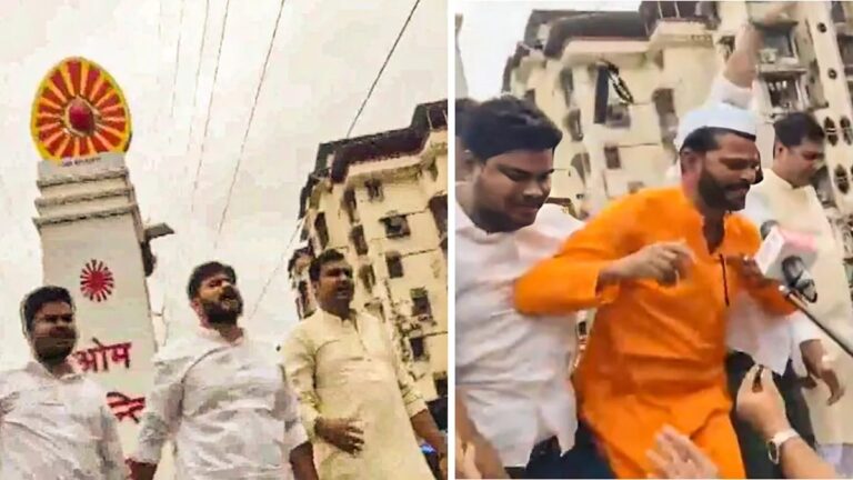 मनसे का मराठी भाषा विवाद पर प्रदर्शन, ‘थप्पड़ कांड’ की गूंज से महाराष्ट्र की सियासत गरमाई, मुंबई में थप्पड़ कांड के बाद राजनीति गरमाई
