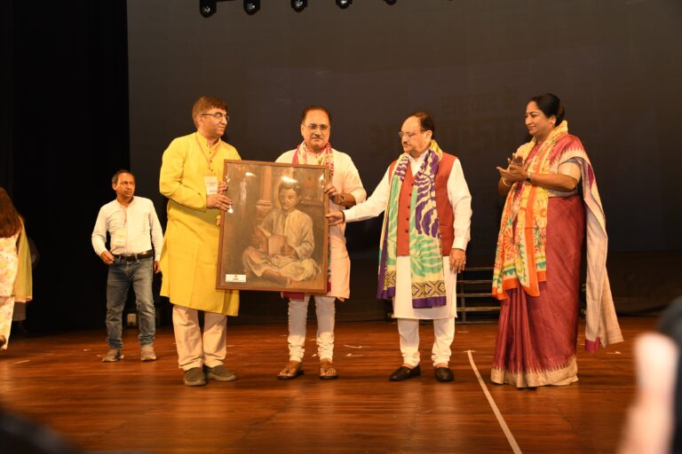 BJP Stages Inspirational Play on Syama Prasad Mookerjee’s Life