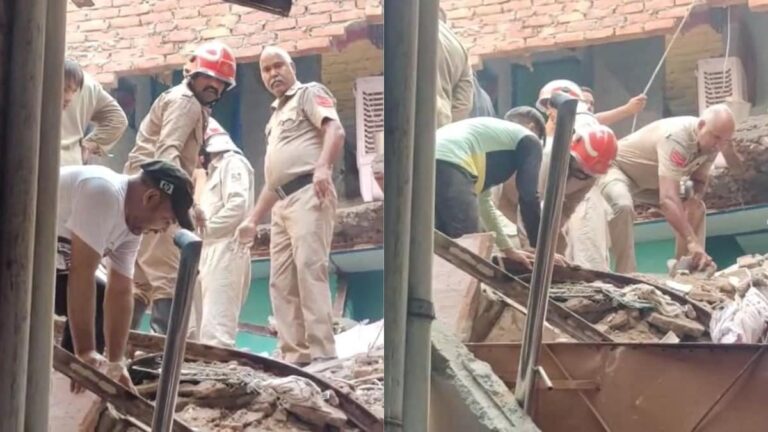उत्तर-पूर्वी दिल्ली में तीन मंजिला इमारत ढही, दो की मौत, कई घायल-जनता मजदूर कॉलोनी में सुबह 7:30 बजे हुआ हादसा, राहत कार्य जारी