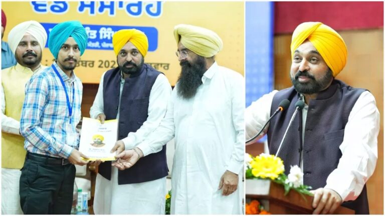 मुख्यमंत्री भगवंत मान का अकाली दल पर निशाना “पंजाब की जवानी खा गए, अब लोगों की करवा रहे हैं” जमानतें जब्त