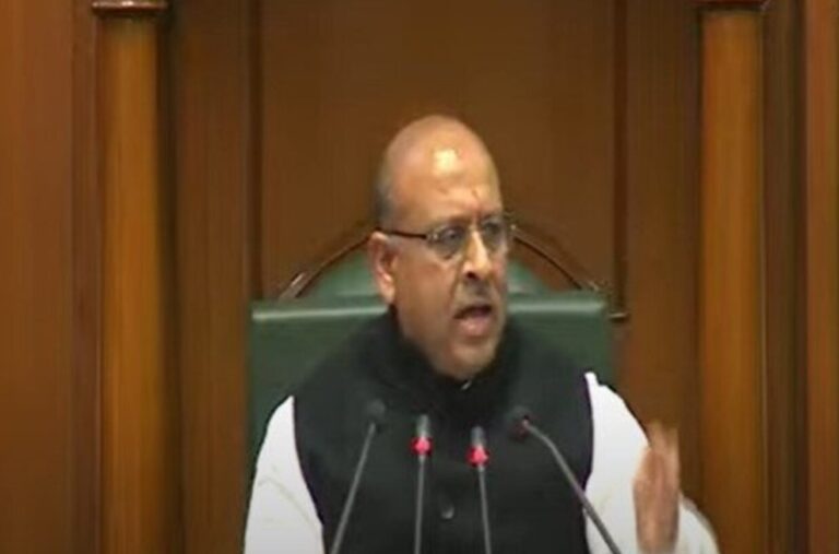 दिल्ली विधानसभा अध्यक्ष विजेंद्र गुप्ता का बड़ा बयान ‘आप सरकार ने बनाया फर्जी फांसीघर, तत्काल हटाने के आदेश’