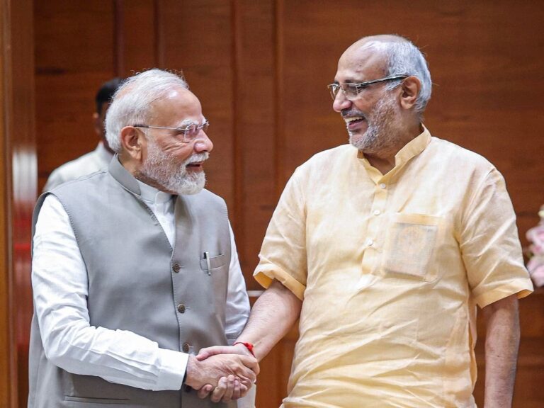 एनडीए उम्मीदवार सी. पी. राधाकृष्णन नए उपराष्ट्रपति निर्वाचित, विपक्षी उम्मीदवार सुदर्शन रेड्डी को 152 वोटों से हराया