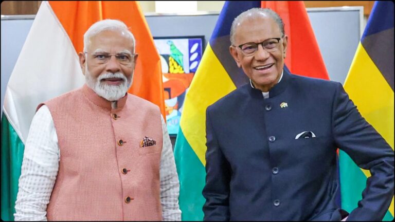 वाराणसी में पीएम मोदी की मॉरीशस के प्रधानमंत्री से मुलाकात, द्विपक्षीय संबंधों को नई ऊंचाई देने पर चर्चा