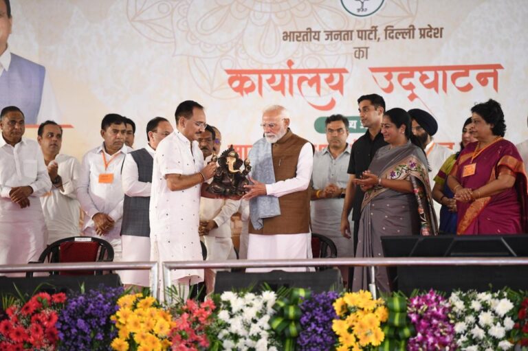 Key points of PM Narendra Modi’s Speech After Inaugurating the Delhi BJP Office