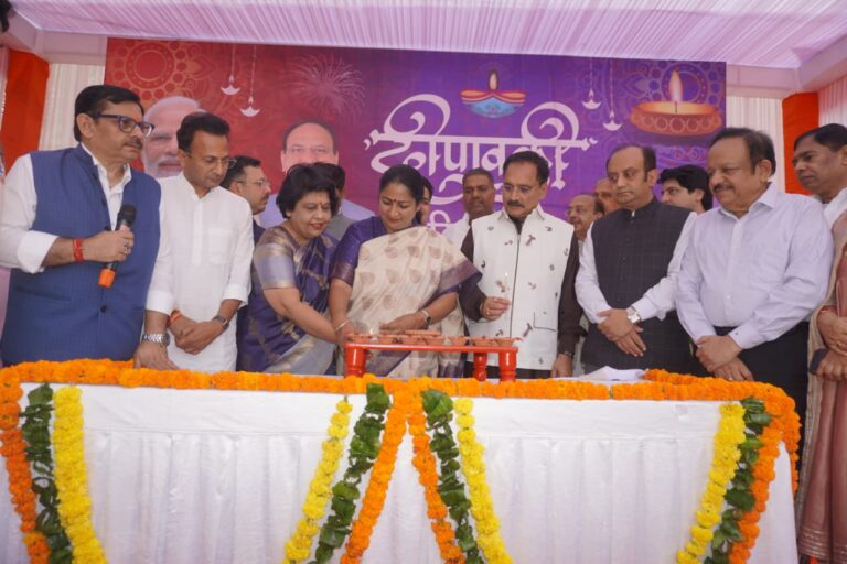 Delhi BJP Hosts Grand Diwali Milan with Journalists; Leaders Celebrate Cultural Pride and Green Festivities