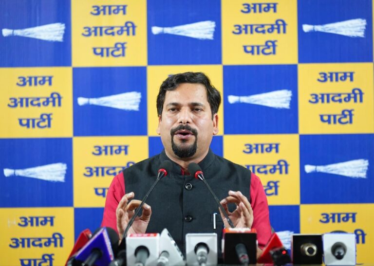 AAP MLA Sanjeev Jha Slams BJP’s Secret Cloud Seeding Trial in Burari, Questions Safety, Transparency, and Intent Behind ‘Reel Government’s’ Move