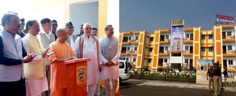 माफिया की जमीन पर गरीबों का आशियाना, योगी आदित्यनाथ ने किया सरदार पटेल आवासीय योजना का शुभारंभ
