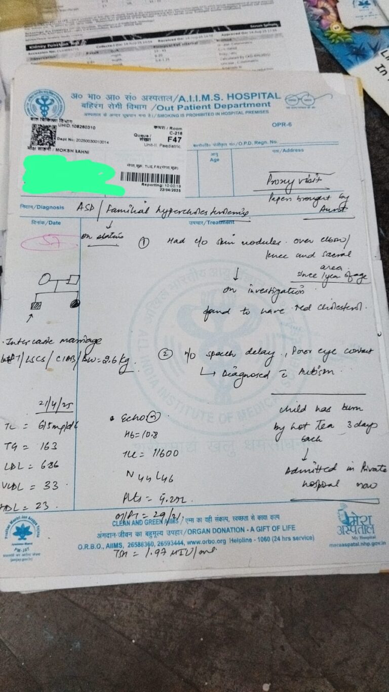 मासूम ज़िंदगियों पर मंडराता सबसे बड़ा खतरा – जेनेटिक हाई कोलेस्ट्रॉल, बच्चों का भविष्य खतरे में