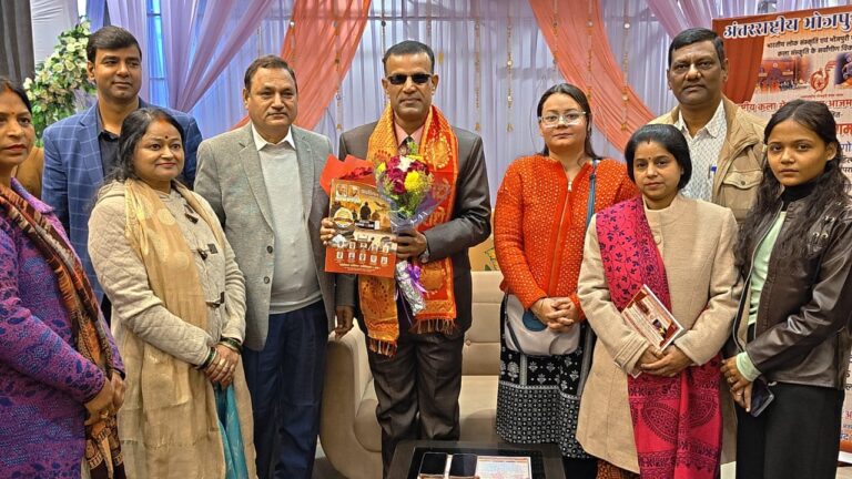 अंतरराष्ट्रीय भोजपुरी संगम के लिए नेपाल और मॉरीशस के अतिथियों का हुआ आगमन, शहर में हुआ जोरदार स्वागत