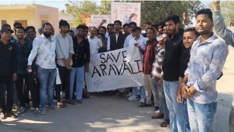 अरावली बचाओ अभियान, गांव बाता के युवाओं ने पंचायत स्तर पर सौंपा पहला ज्ञापन