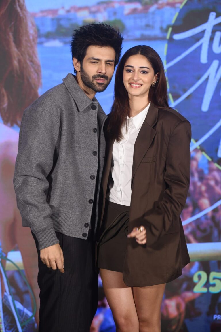 Love, Laughter and Stardom in Delhi Kartik Aaryan and Ananya Panday Light Up Promotions of ‘Tu Meri, Main Tera’