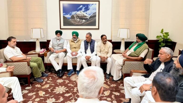 राहुल गांधी का बड़ा दांव किसान नेताओं संग बनाई रणनीति, अमेरिका-भारत ट्रेड डील पर आर-पार
