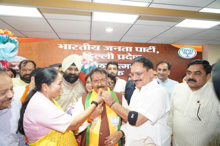 दिल्ली भाजपा को मिला नया नेतृत्व – हर्ष मल्होत्रा बने प्रदेश अध्यक्ष